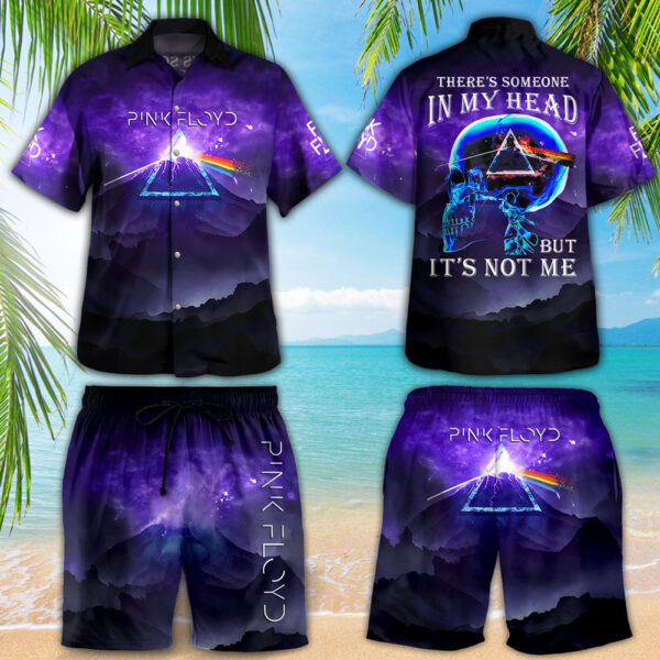 Pink Floyd 3D Hawaiian Shirt Shorts - TMTHU 117