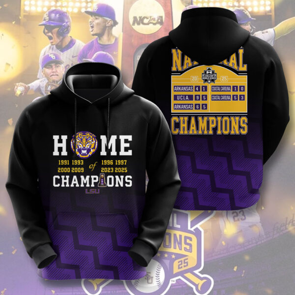 LSU Tigers Baseball 3D Apparel - GNE 3848