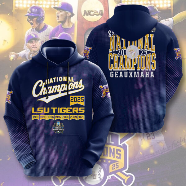 LSU Tigers Baseball 3D Apparel - GNE 3852
