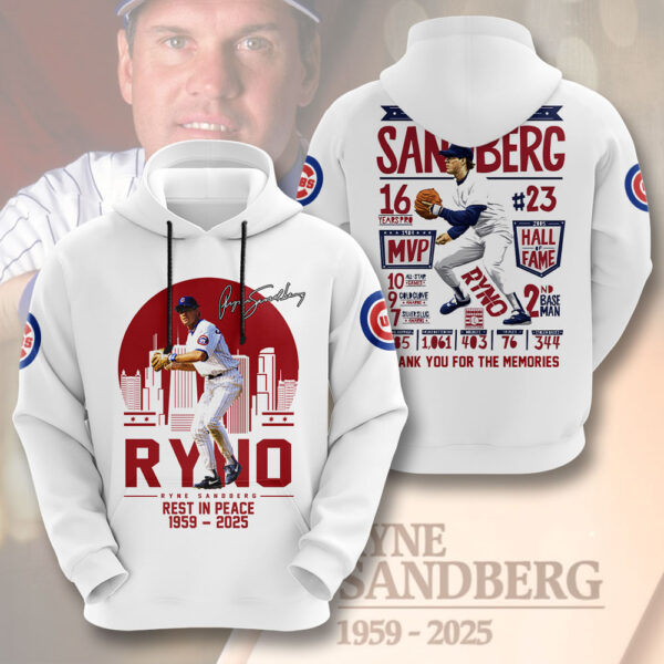 Chicago Cubs x Ryne Sandberg 3D Apparel - GNE 4099