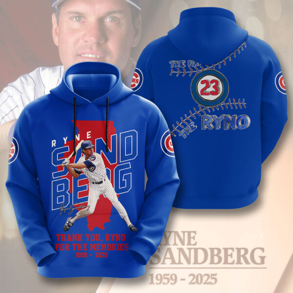Chicago Cubs x Ryne Sandberg 3D Apparel - GNE 4109
