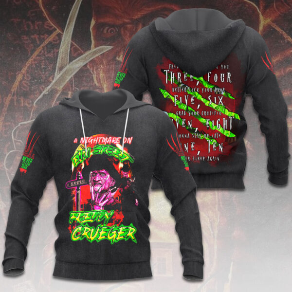 Horror Movies x Freddy Krueger 3D Apparel – HOATT 11792