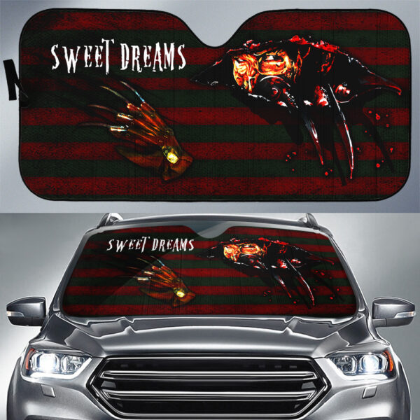 Horror Movies x Freddy Krueger Auto Sun Shade - HOATT 11848