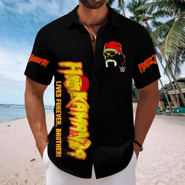 Hulk Hogan Short Sleeve Dress Shirt – MAITM 12358