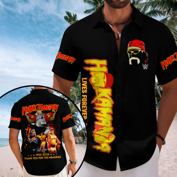 Hulk Hogan Short Sleeve Dress Shirt – MAITM 12358