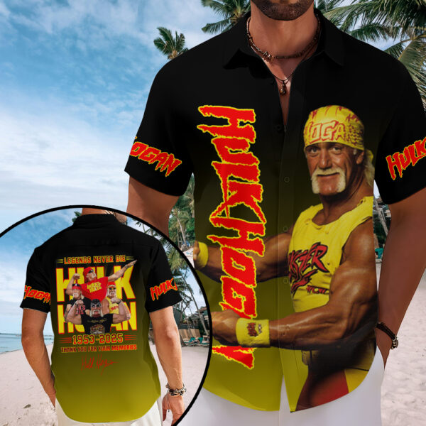 Hulk Hogan Short Sleeve Dress Shirt – MAITM 12329