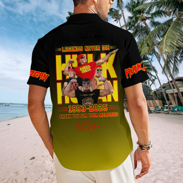 Hulk Hogan Short Sleeve Dress Shirt – MAITM 12329