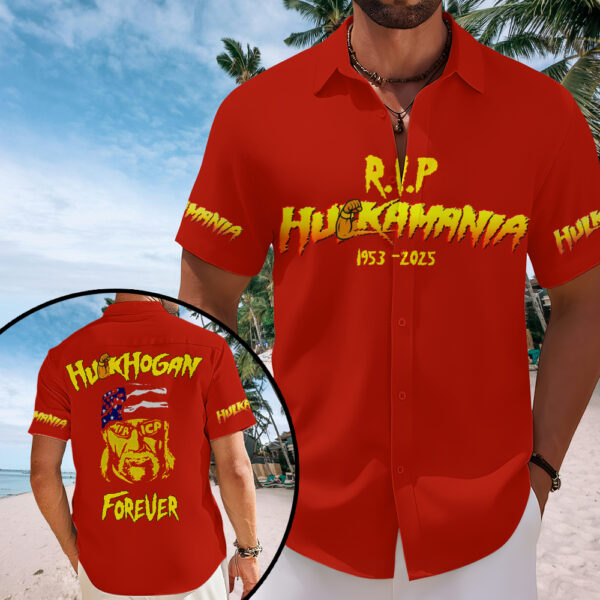 Hulk Hogan Short Sleeve Dress Shirt – MAITM 12366