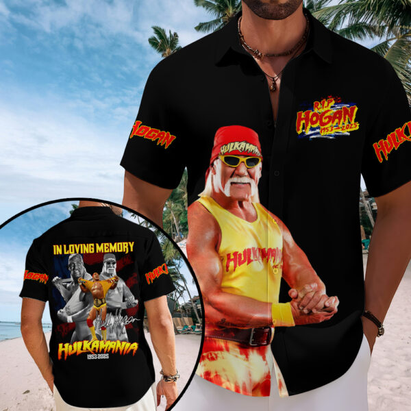 Hulk Hogan Short Sleeve Dress Shirt – MAITM 12367
