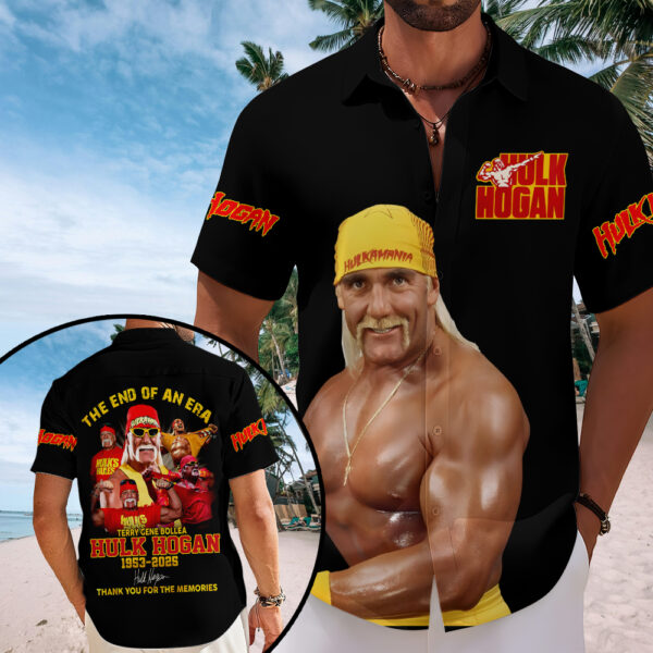 Hulk Hogan Short Sleeve Dress Shirt – MAITM 12369