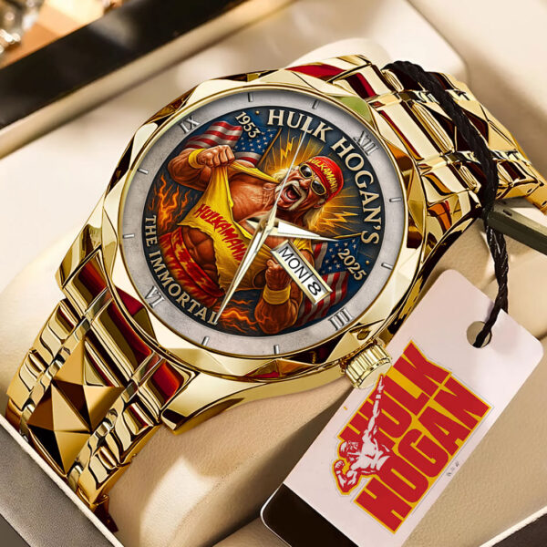 Hulk Hogan Alloy Luxury Quartz Watch - HOATT 12046