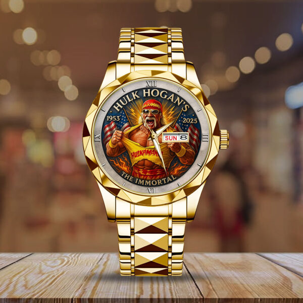 Hulk Hogan Alloy Luxury Quartz Watch - HOATT 12046