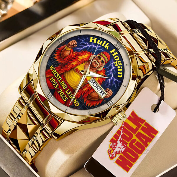 Hulk Hogan Alloy Luxury Quartz Watch - HOATT 12082