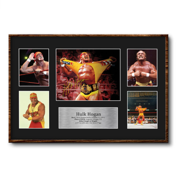 Hulk Hogan Rectangle Canvas With Inner Frame - HOATT 12058