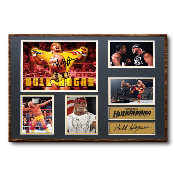 Hulk Hogan Rectangle Canvas With Inner Frame - HOATT 12100
