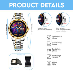 IRMA Alloy Luxury Quartz Watch - TMTHU 205