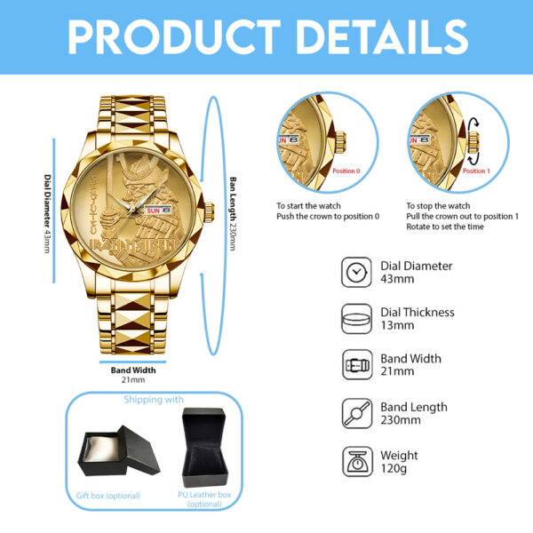 IRMA Alloy Luxury Quartz Watch - HOATT 11675