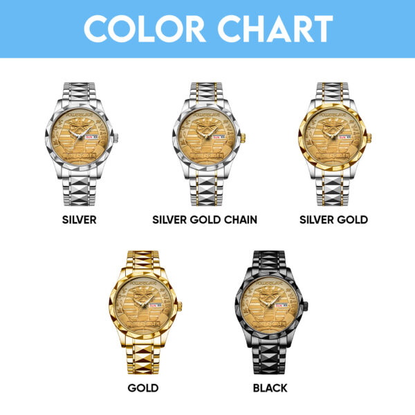 IRMA Alloy Luxury Quartz Watch - HOATT 11676