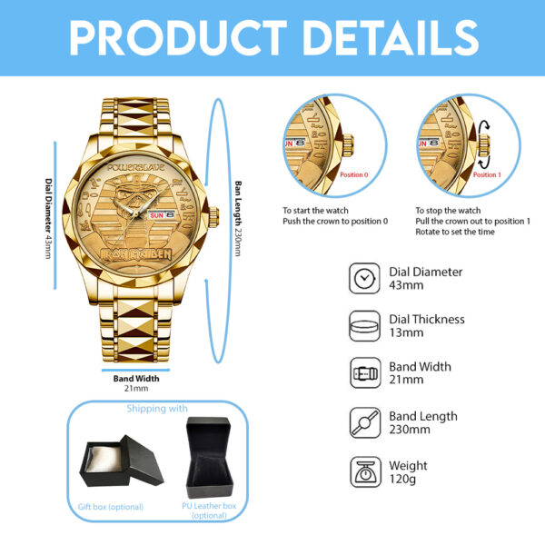 IRMA Alloy Luxury Quartz Watch - HOATT 11676