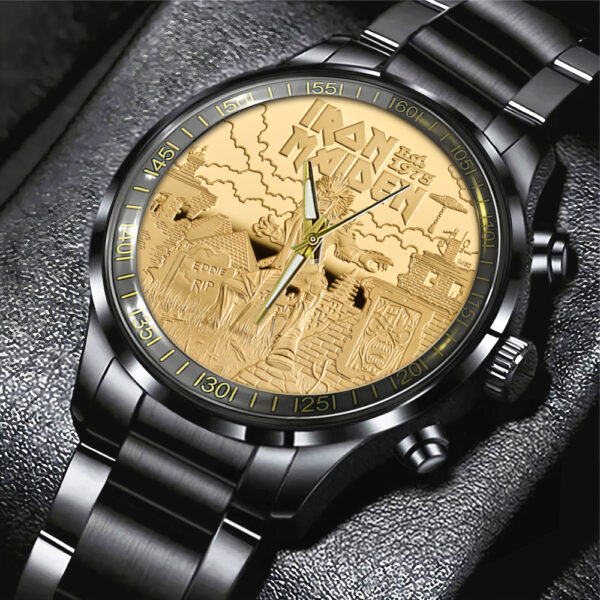 IRMA Black Stainless Steel Watch - TANTN 14340