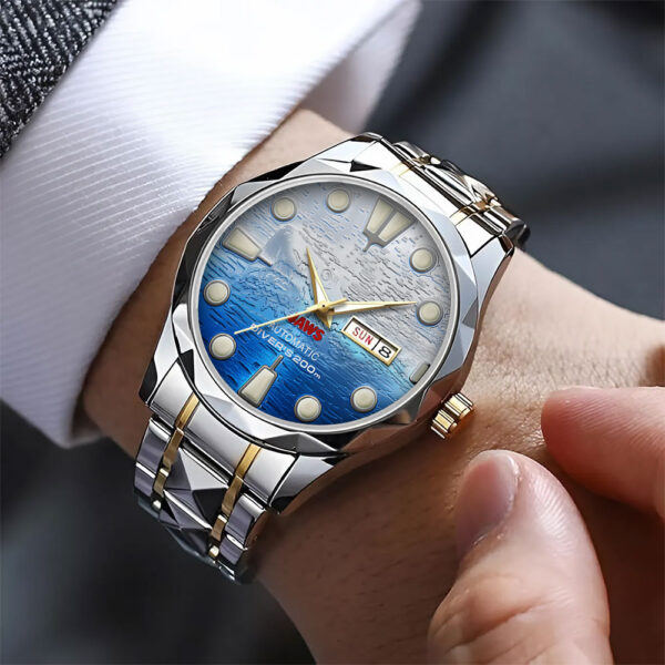 Jaws Alloy Luxury Quartz Watch - TANTN 14190