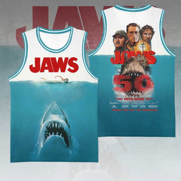 Jaws Basketball Jersey - HOATT 11731