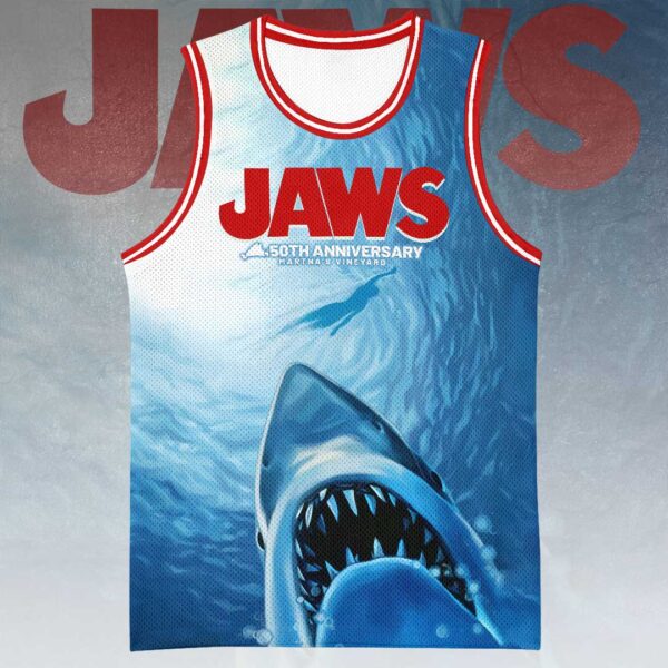 Jaws Basketball Jersey - HOATT 11732
