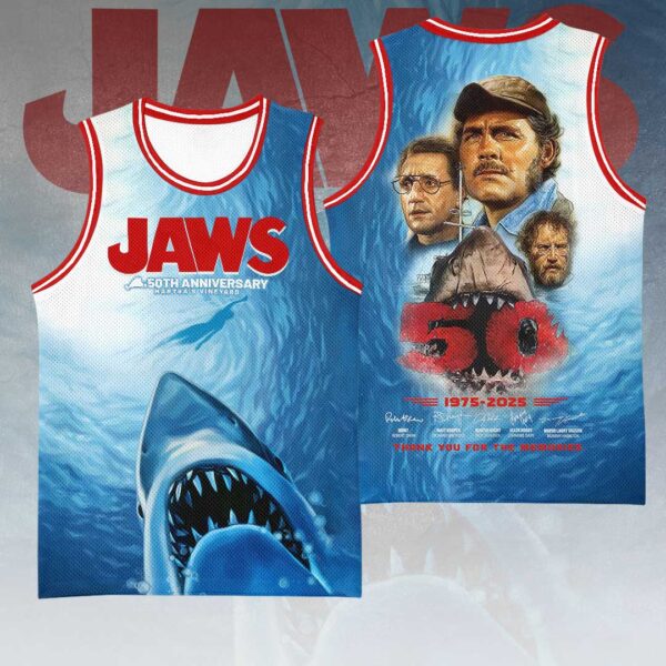 Jaws Basketball Jersey - HOATT 11732
