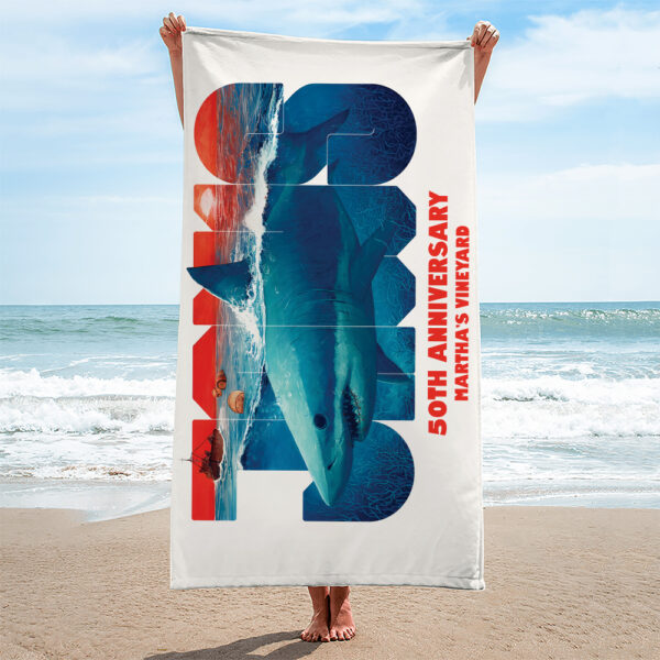 Jaws Rectangle Beach Towel - TANTN 14185