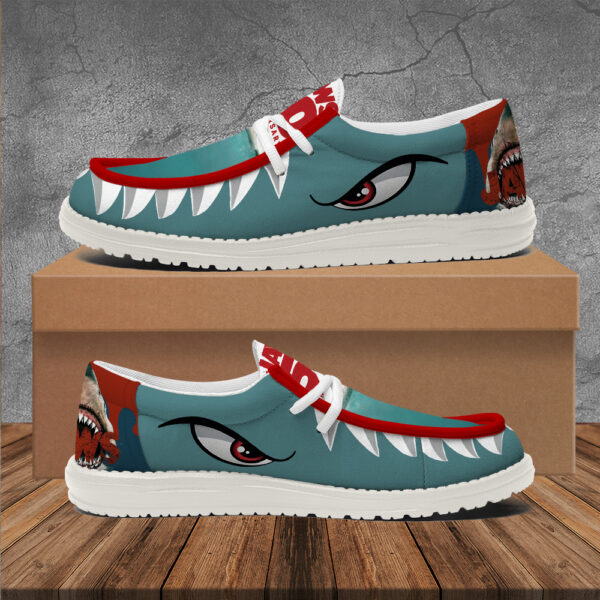 Jaws Custom Hey Dude Shoes - TANTN 14469