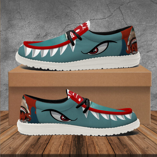 Jaws Custom Hey Dude Shoes - TANTN 14469