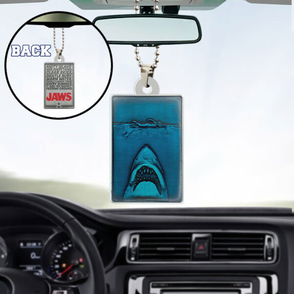 Jaws Custom shape 2-sided Acrylic Car Ornament - GNE 3876