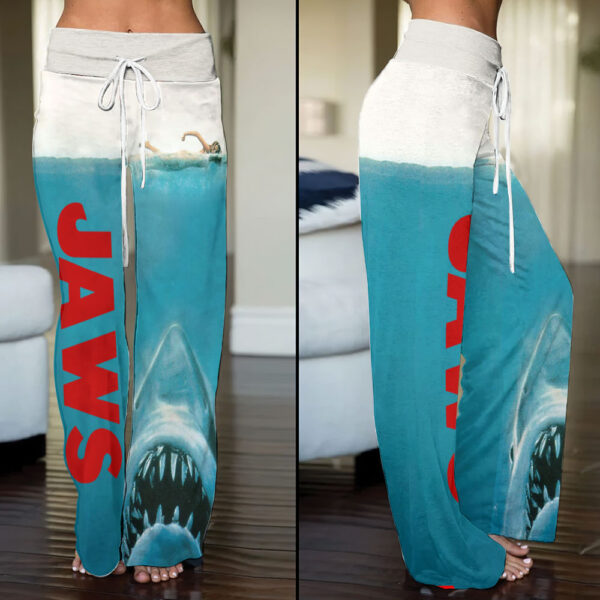 Jaws High-Waisted Straight-Leg Trousers - MAITM 11960