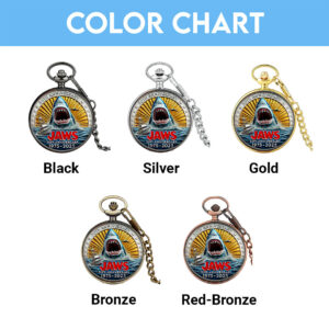 Jaws Custom Pocket Watch - HOATT 11699
