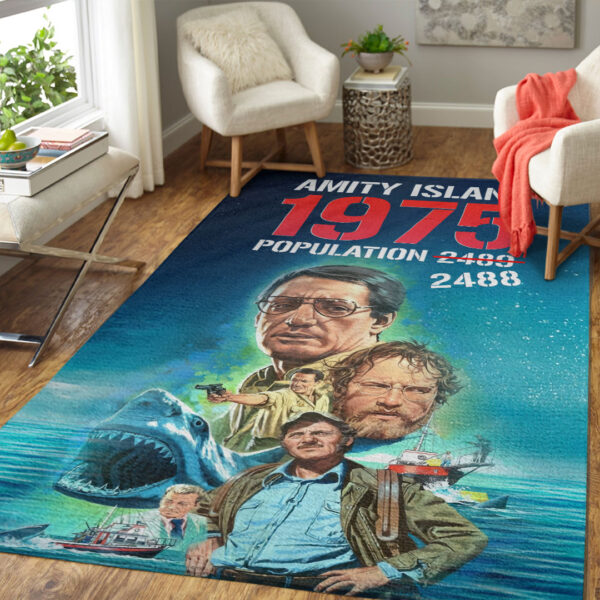 Jaws Rectangular Rug - HOATT 11534