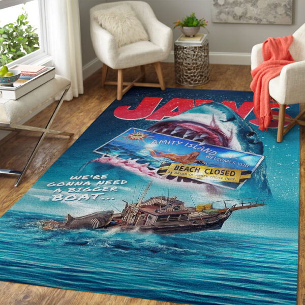Jaws Rectangular Rug - HOATT 11535