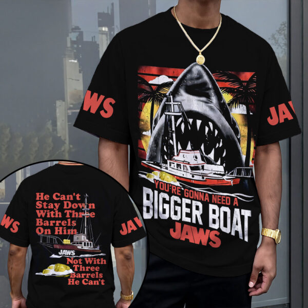 Jaws 3D Apparel - MAITM 12197