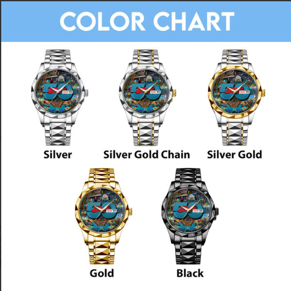 Jaws Alloy Luxury Quartz Watch - TANTN 14188