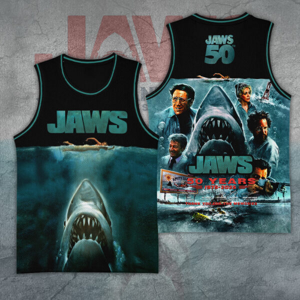 Jaws Basketball Jersey - TANTN 14204