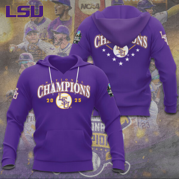 LSU Tigers Baseball 3D Apparel - TANTN 14093