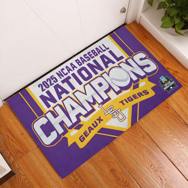 LSU Tigers Baseball Foldable Doormat - MAITM 11911