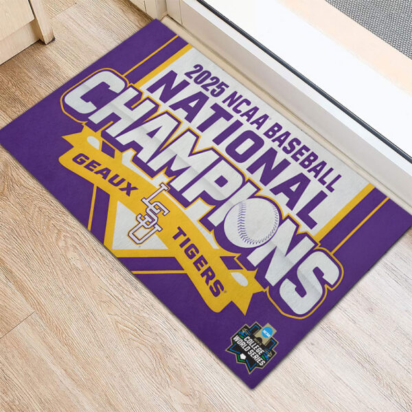 LSU Tigers Baseball Foldable Doormat - MAITM 11911