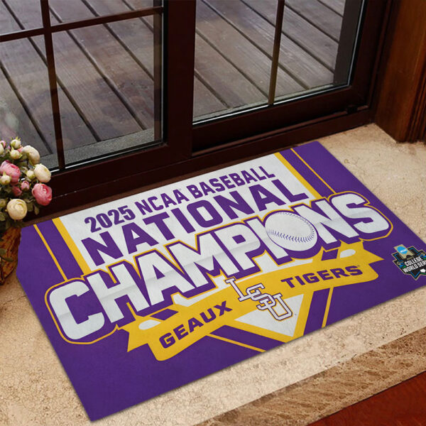 LSU Tigers Baseball Foldable Doormat - MAITM 11911