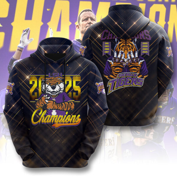 LSU Tigers Baseball 3D Apparel - GNE 3871
