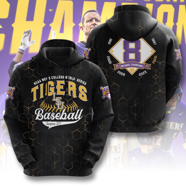 LSU Tigers Baseball 3D Apparel - GNE 3872