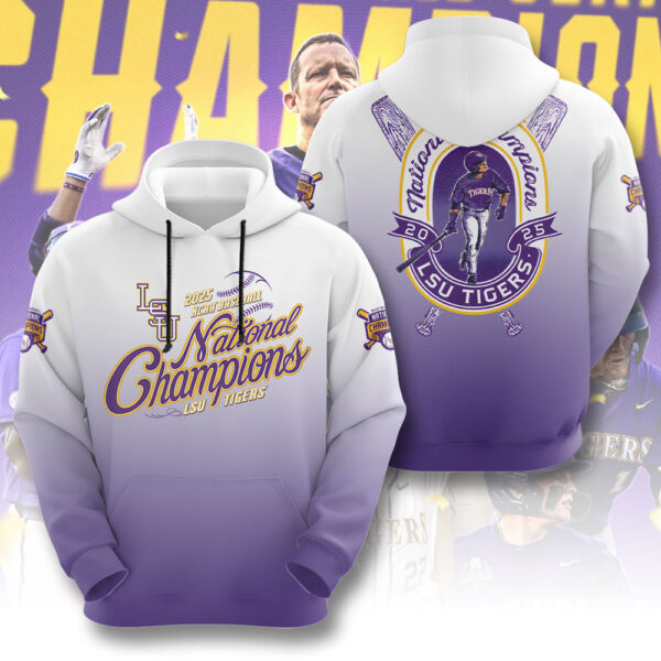 LSU Tigers Baseball 3D Apparel - GNE 3910