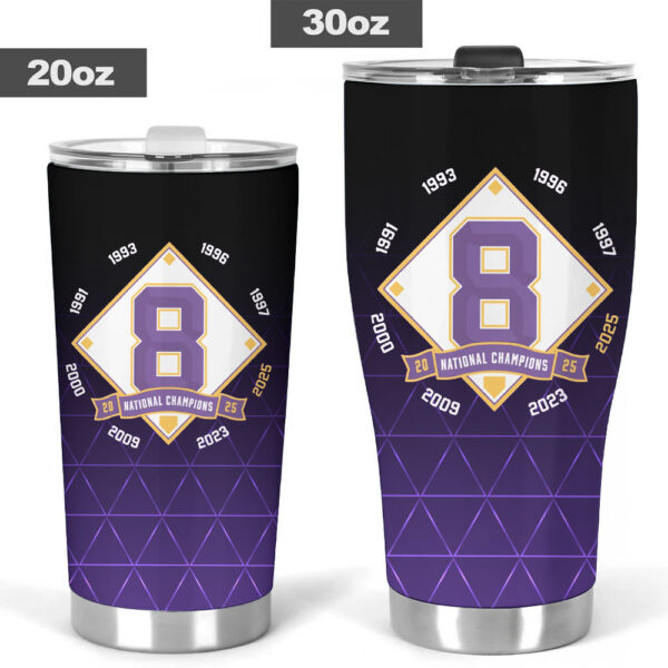 LSU Tigers Baseball Tumbler Cup - GNE 3911