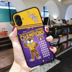 LSU Tigers Baseball Phone Case - HOATT 11749