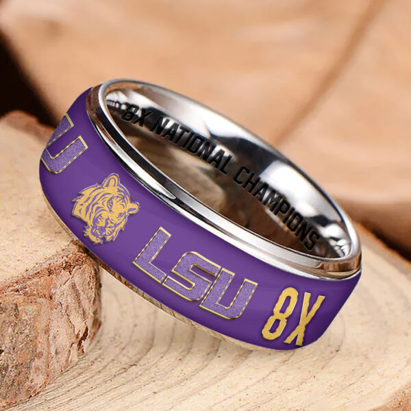 LSU Tigers Baseball Custom Alloy Ring - HOATT 11527