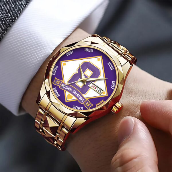 LSU Tigers Baseball Alloy Luxury Quartz Watch - TANTN 14099